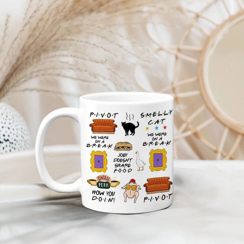 Friends Tv Show Mug, Sublimation Mug - Image 6