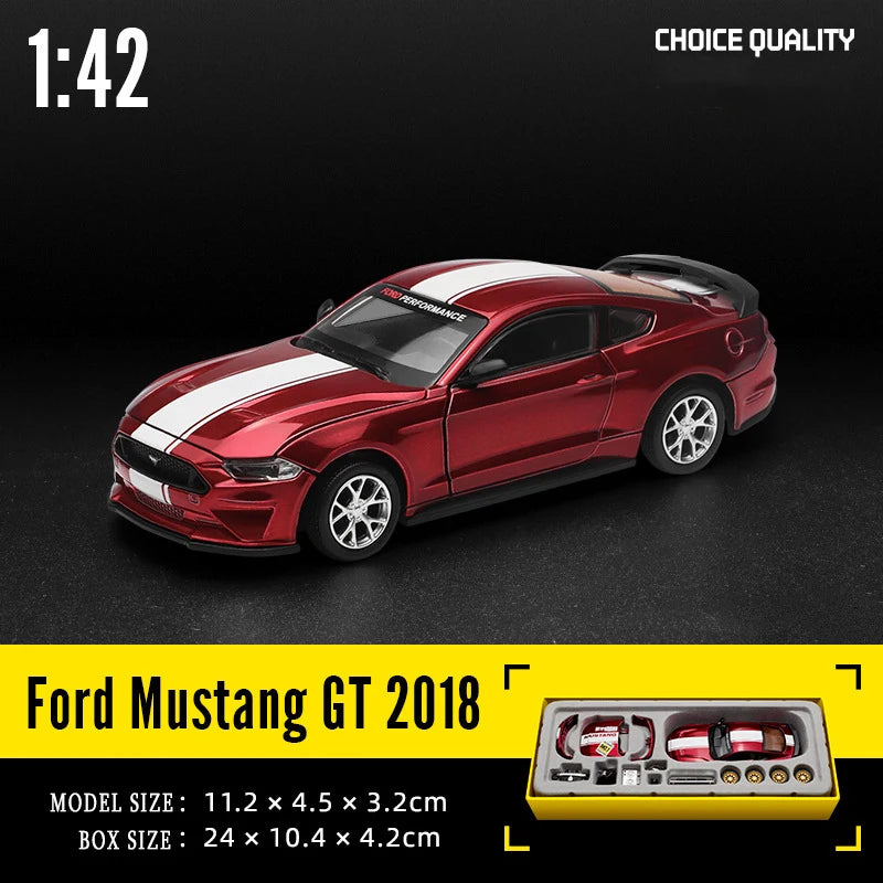 1:42 2018 Ford Mustang GT Alloy Toy Car Model - Image 14