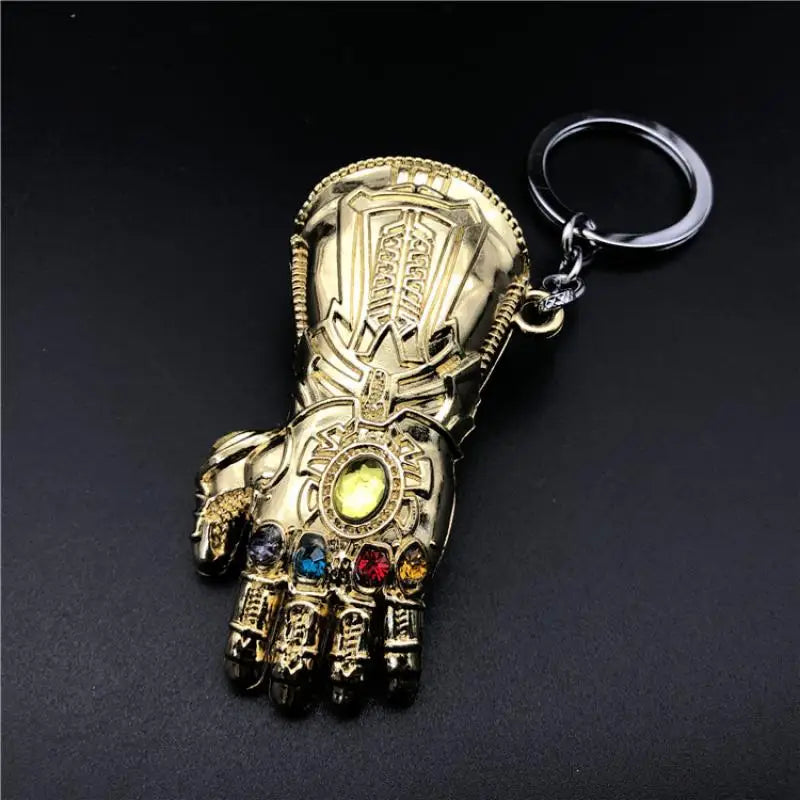Legends The Avengers Peripherals Thanos Infinity Gauntlet Alloy Car Keychain - Image 7