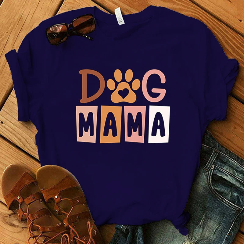 Dog Mama T-Shirt - Image 3