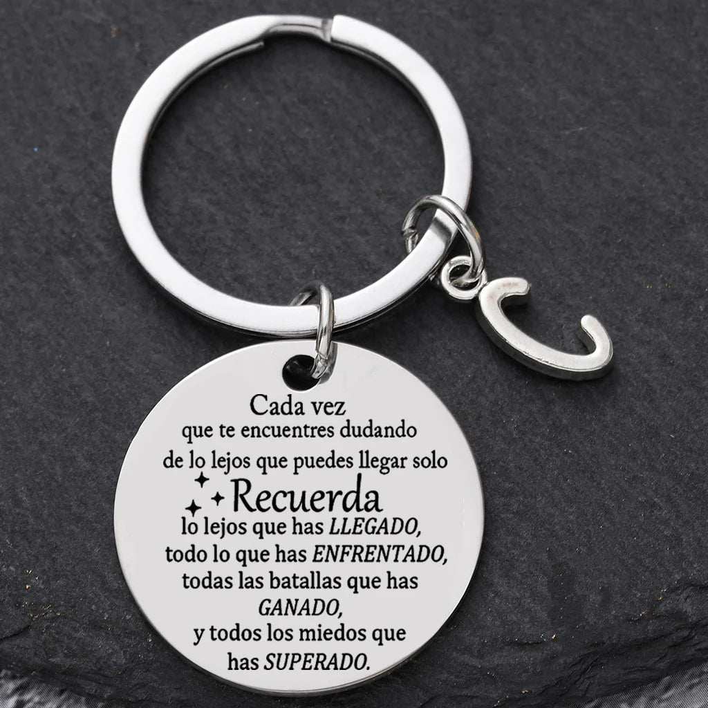 Quote Pendant Keychain - Image 5