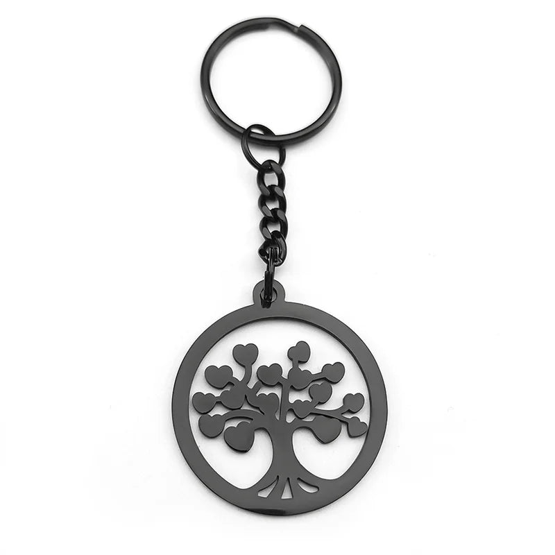 Heart Tree Of Life Pendant Keyring - Image 7