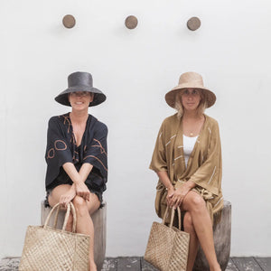 Woven Bucket Hat - Blonde - withlovefrankirescue