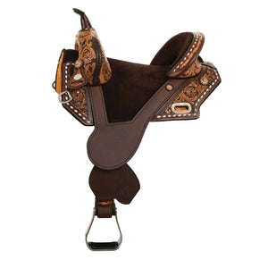 Circle Y Tammy Fischer Vintage Daisy Treeless Saddle *closeout* - Coffman Tack