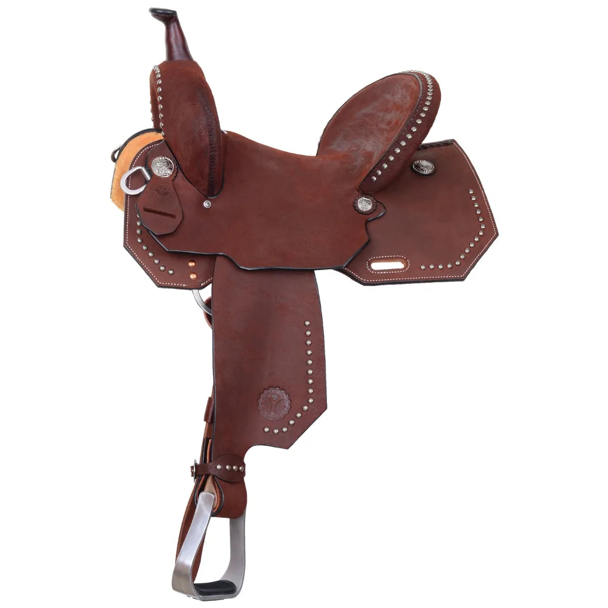 Circle Y Redwood Barrel Saddle