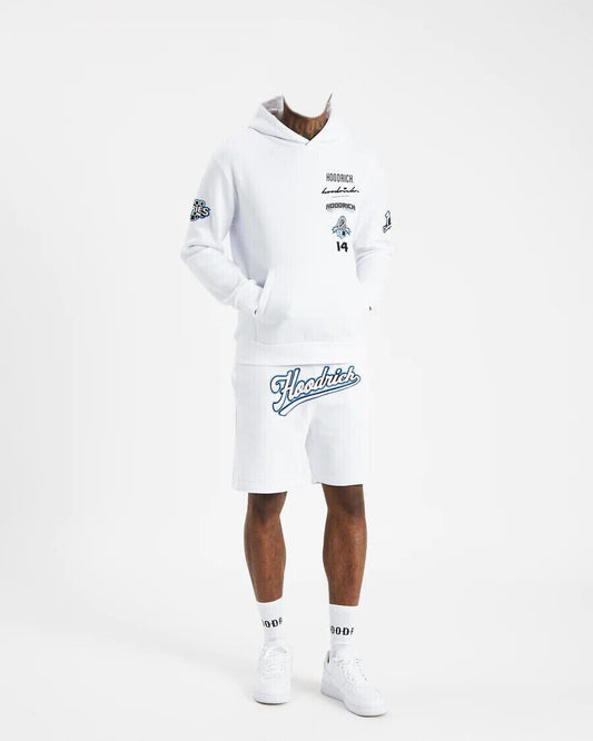 White hypestorelondon Hoodie Dragon Industries Alpha Jet - EMB Stream –