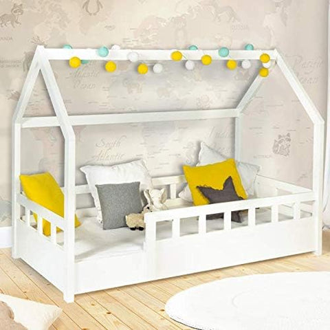 cama montessori decorar habitacion de tu bebe