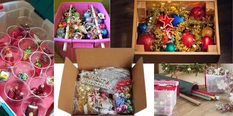 How To Store Christmas Ornaments DIY