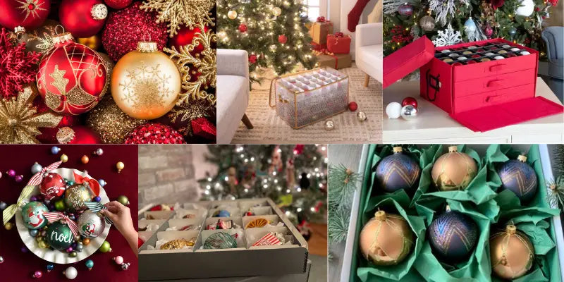 How to store christmas ornaments?