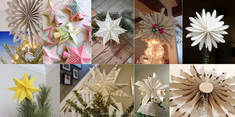 Paper Tree Topper Ideas