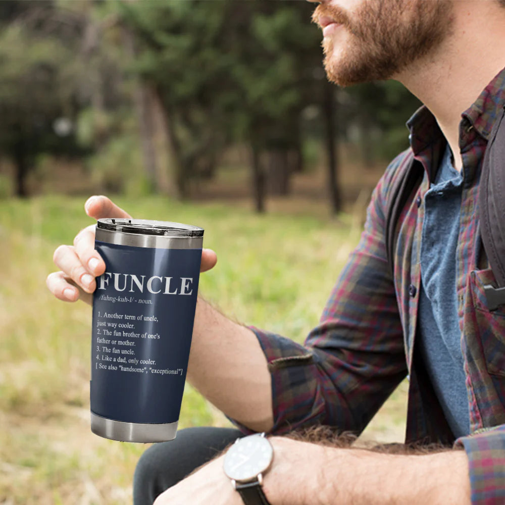 Christmas tumbler cup for men