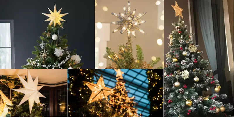 The Christmas Star decor on tree