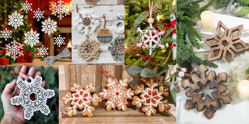 snowflakes ornaments