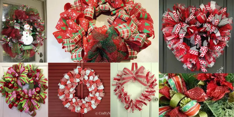 Xmas Ribbon Wreath