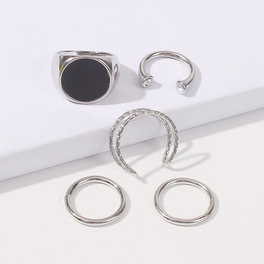 5 Pcs Stacking Dainty ring set