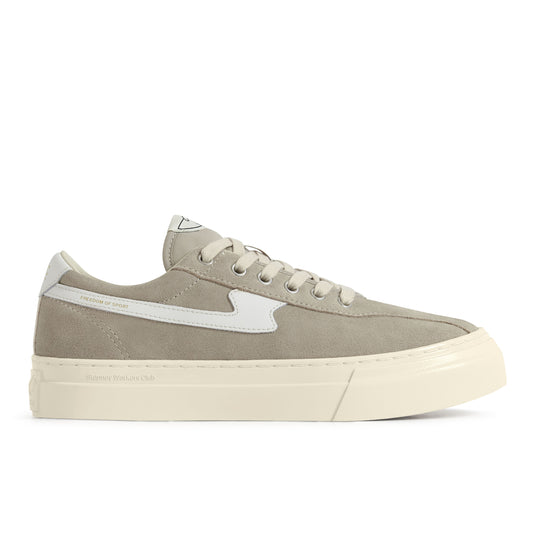 DELLOW S-STRIKE CUP SUEDE LIGHT GREY-WHITE