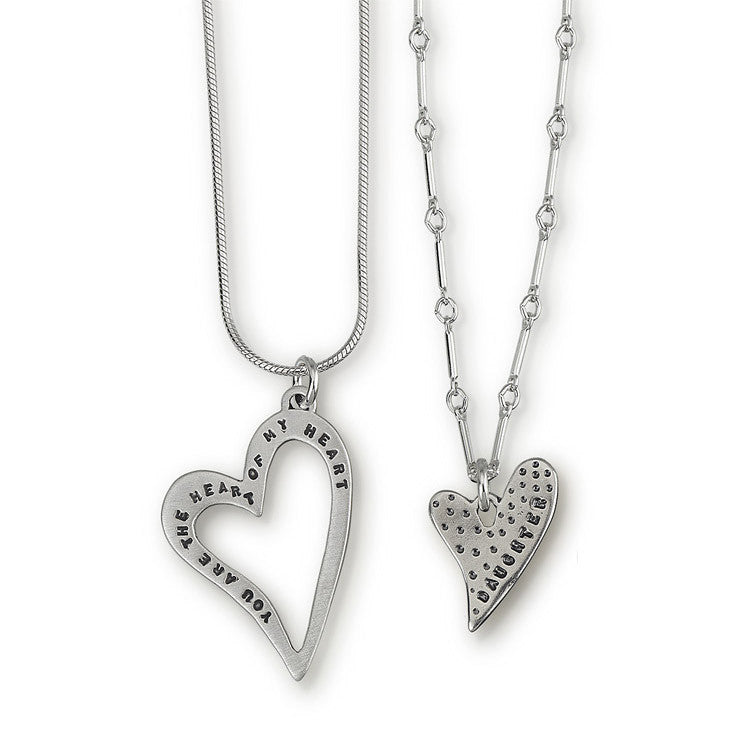 Kathy Bransfield Daughter Heart Necklace – Sheva Jewelry