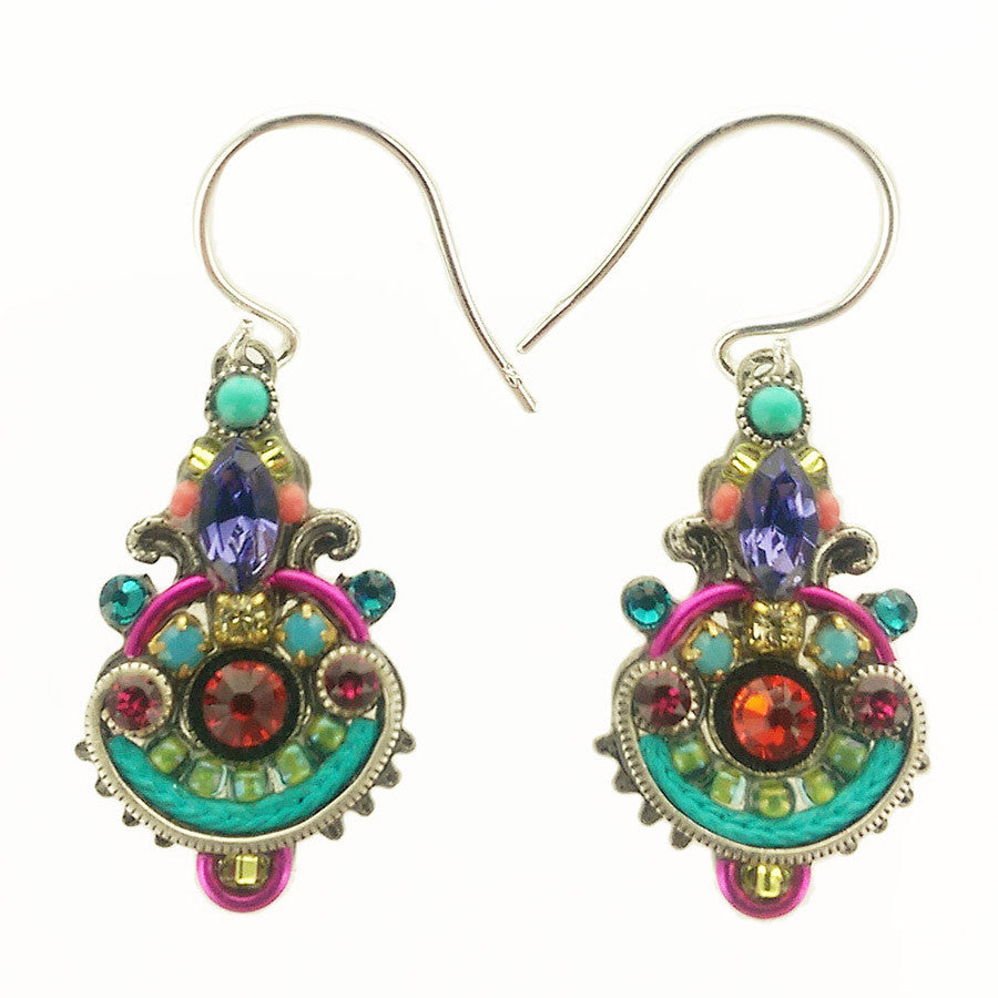 Firefly Mosaic Colorful Drop Earrings – Sheva Jewelry