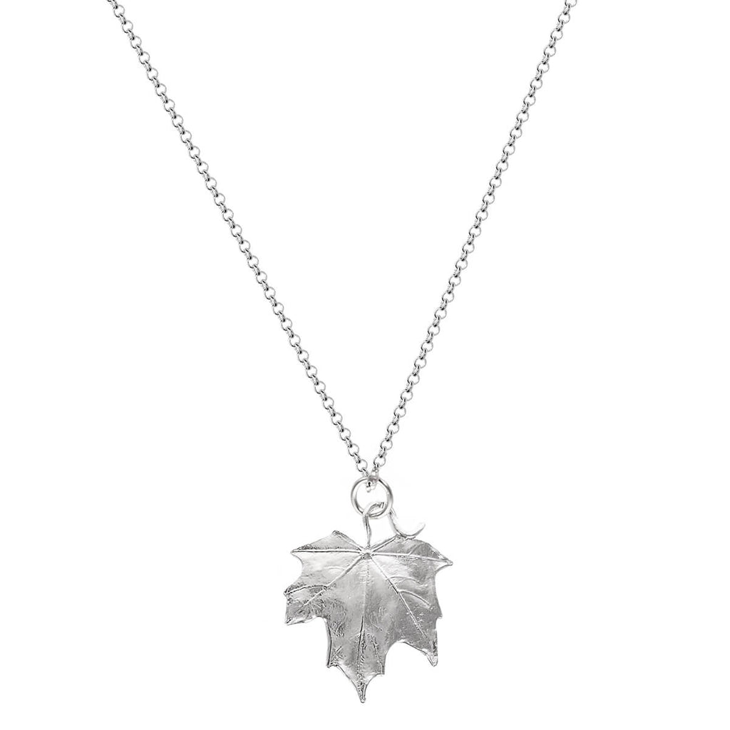 Maple Leaf Pendant Necklace Sheva