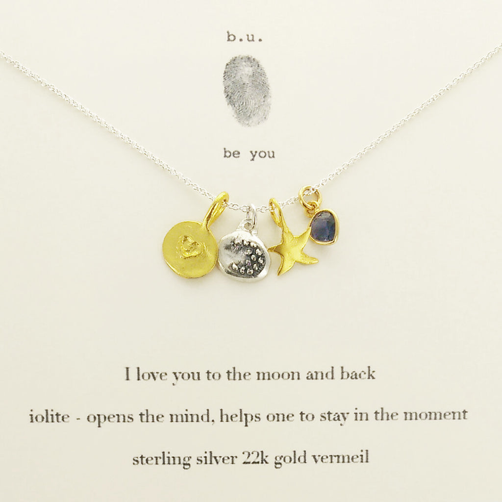 B U I Love You To The Moon And Back Necklace Sheva
