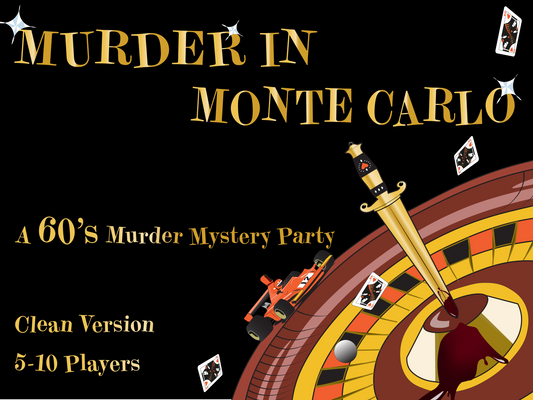 1960s Murder Mystery Party Game