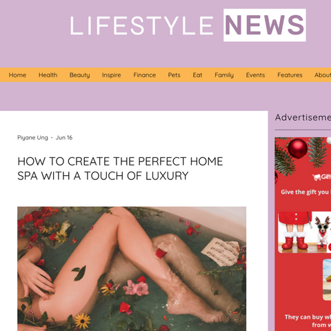 Lifestyle News Nalia Cosmetics Spa at home