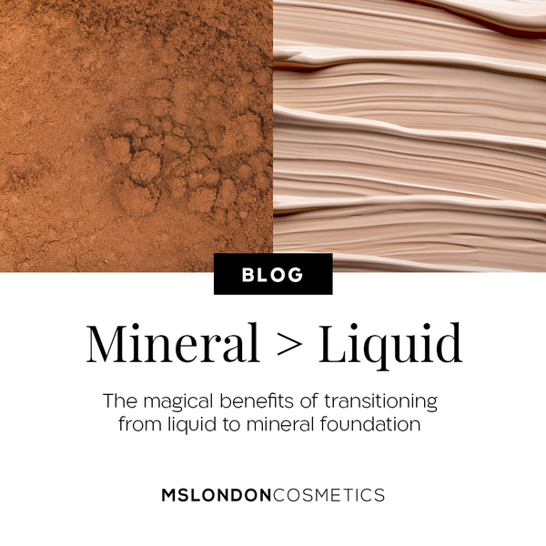 The magical benefits of transitioning from liquid to mineral foundation