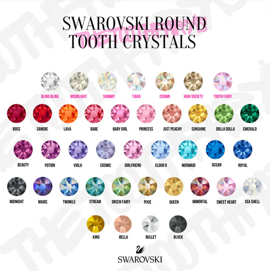 Floral Bouquet Tooth Gem Kit (4 Applications) – Swarovski Tooth Crystals & Tooth  Jewelry
