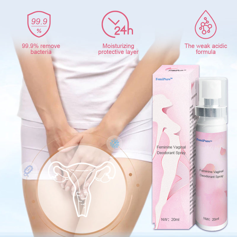 FemiPure™ Feminine Vaginal Deodorant Spray