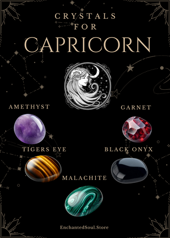 best crystals for Capricorn zodiac