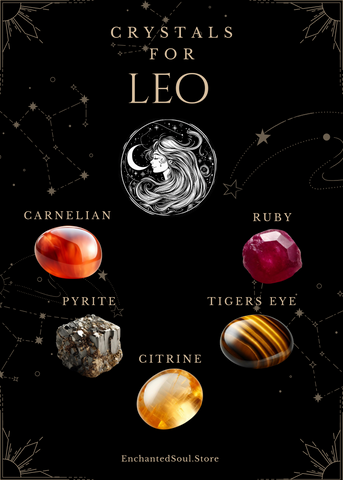 best crystals for leo zodiac