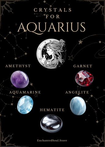 Aquarius zodiac crystal guide