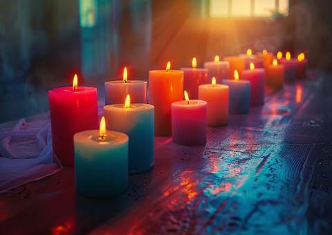 choosing the right color candle for your intention