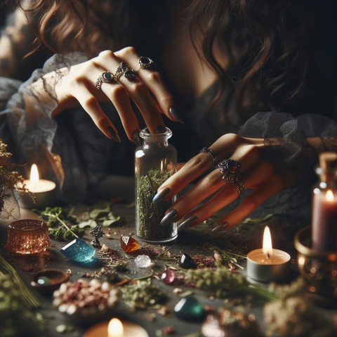 diy how to make your own ritual & spell oils