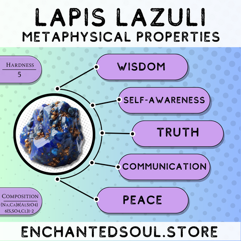 metaphysical and healing properties of lapis lazuli