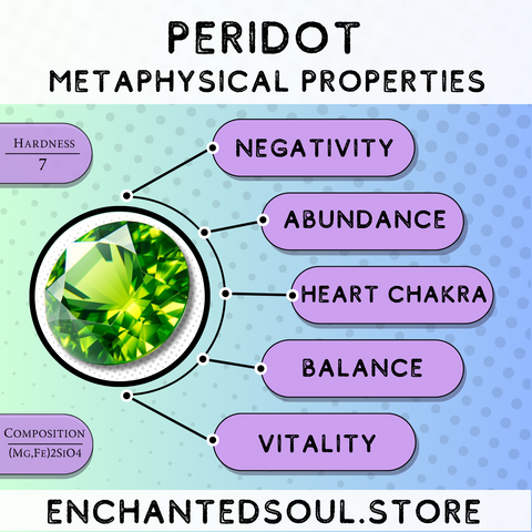 metaphysical and healing properties of peridot
