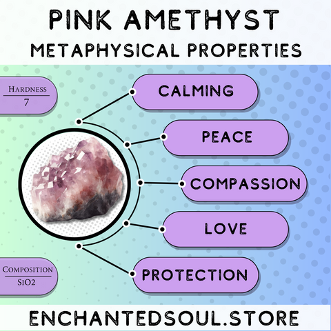 metaphysical and healing properties of pink amethyst