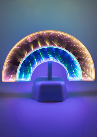 led rainbow infinity lamp