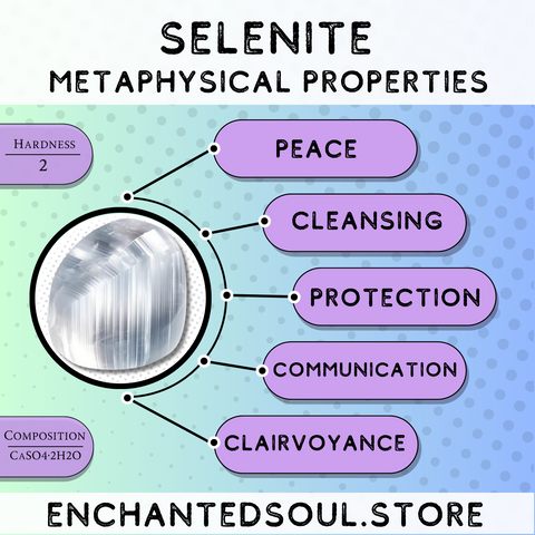 metaphysical and healing properties of selenite
