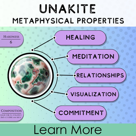 metaphysical properties of unakite