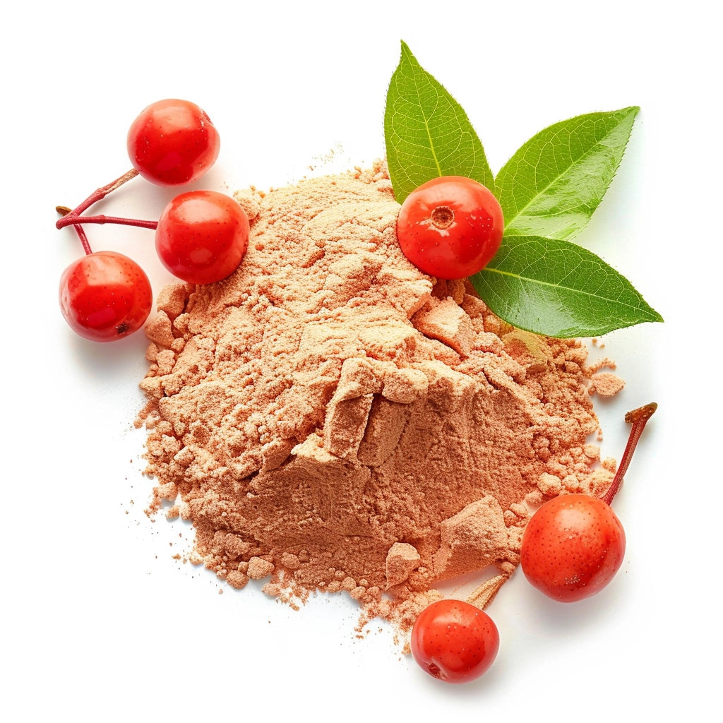 Low-calorie natural sweeteners Stevia and Monk Fruit in Reddy Red Superfood Powder