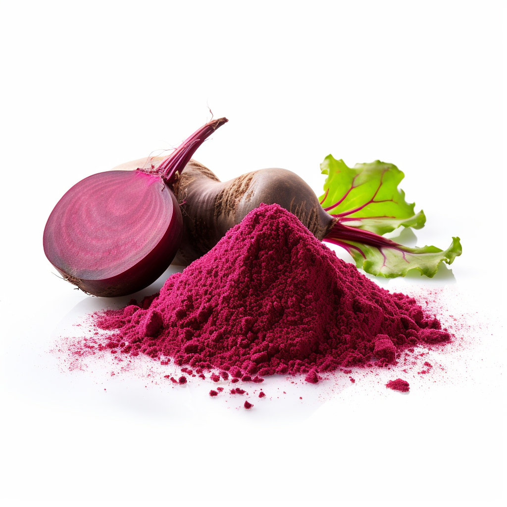 Bright-red-beet-root-powder-on-spoon