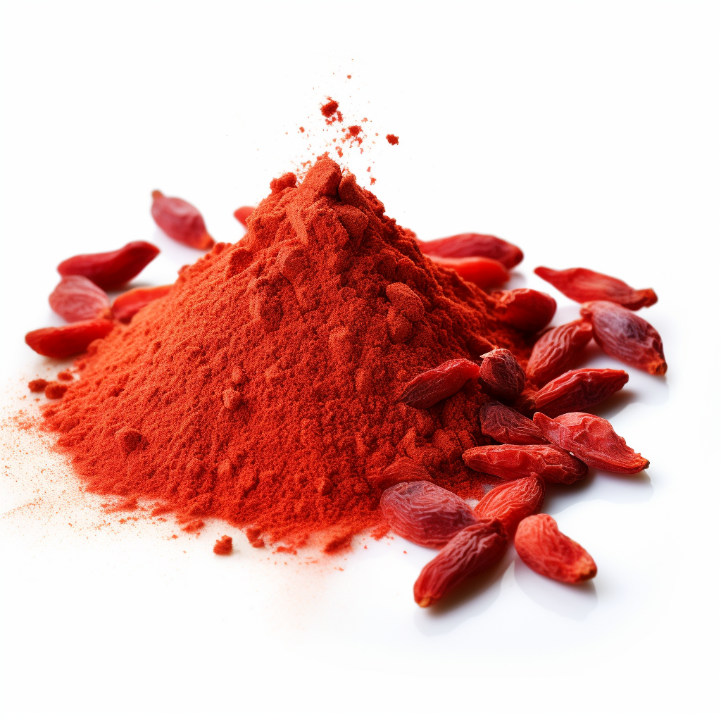 Antioxidant-rich Goji Berry Fruit Powder for eye health in Reddy Red Superfood Powder