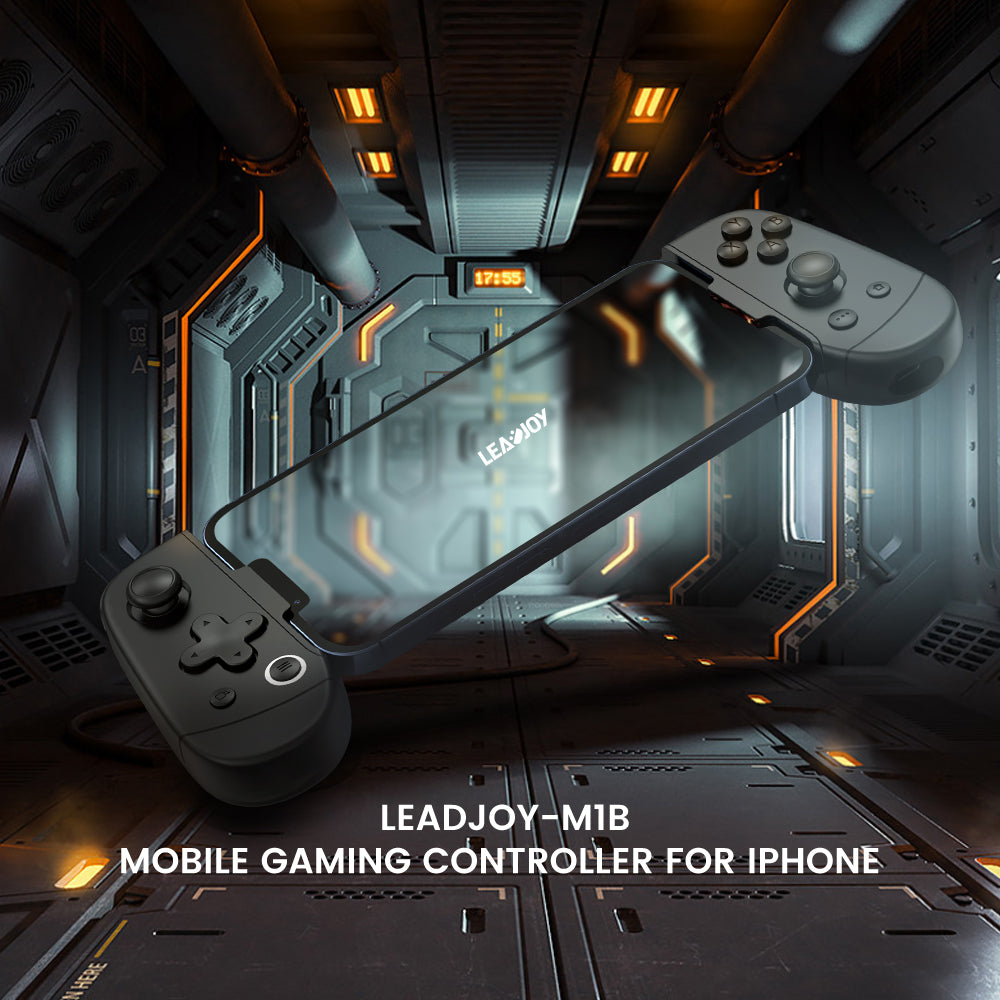 LeadJoy M1B Mobile Game Controller for iPhone Support EGG-3DS Emulator -  Play Genshin Impact, Diablo Immortal, Call of Duty, Xbox Game Pass,  Fortnite