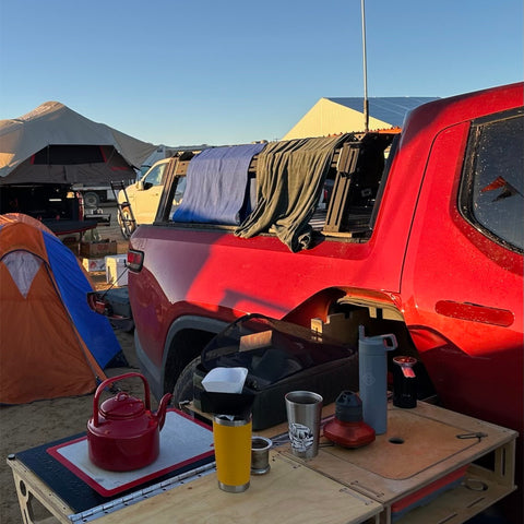 camping with the Thunderbolt Camp Kitchen