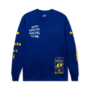 ANTI SOCIAL SOCIAL CLUB X 1500 OR NOTHIN' ALL ACCESS LS TEE 'ROYAL' - Hi Level