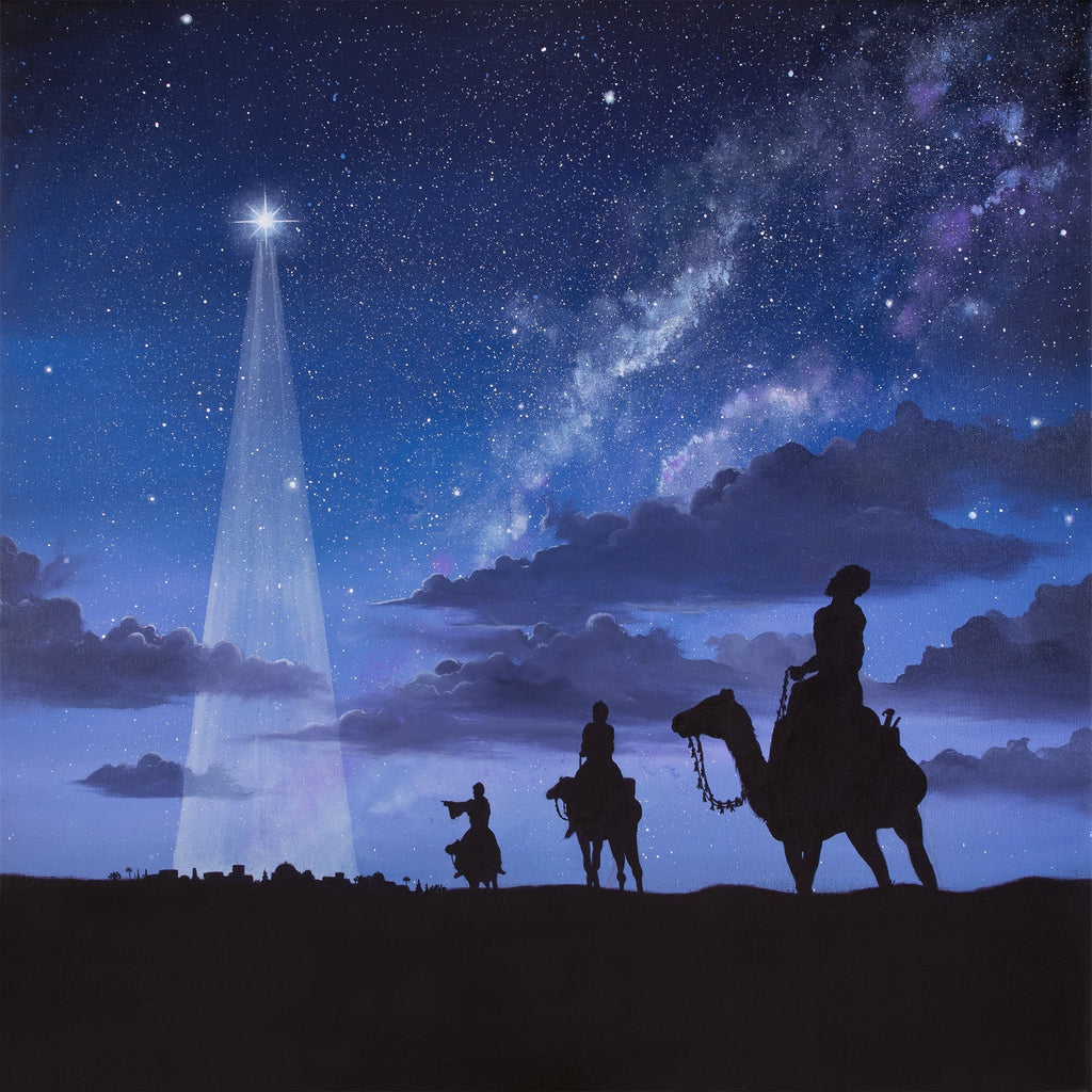 Star of bethlehem, Christian artwork, Star sky