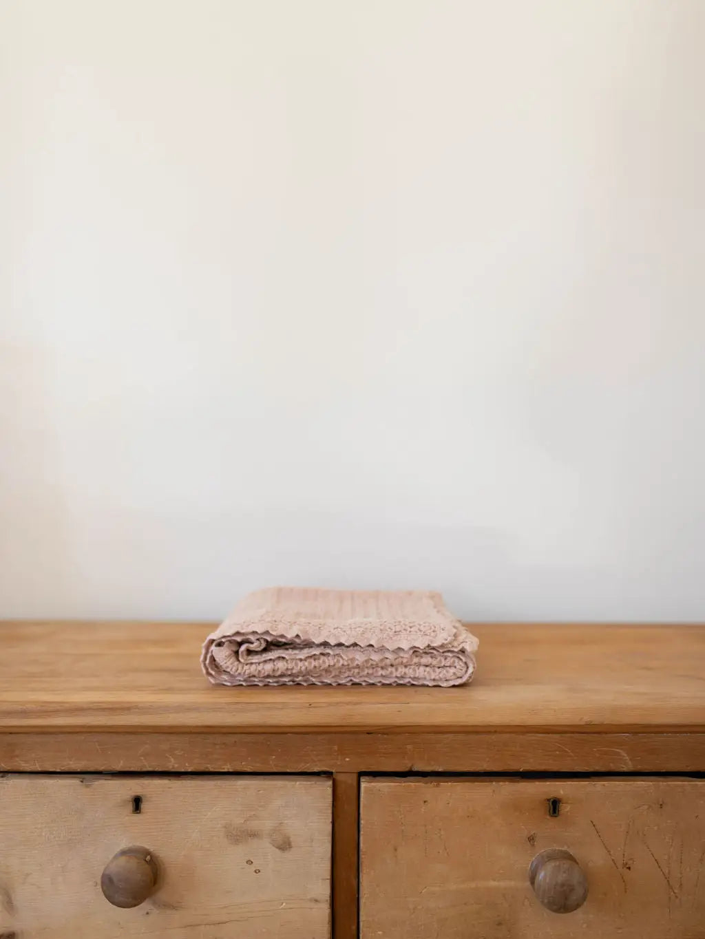 Cozy Waffle Blanket | Baby Size - Petal