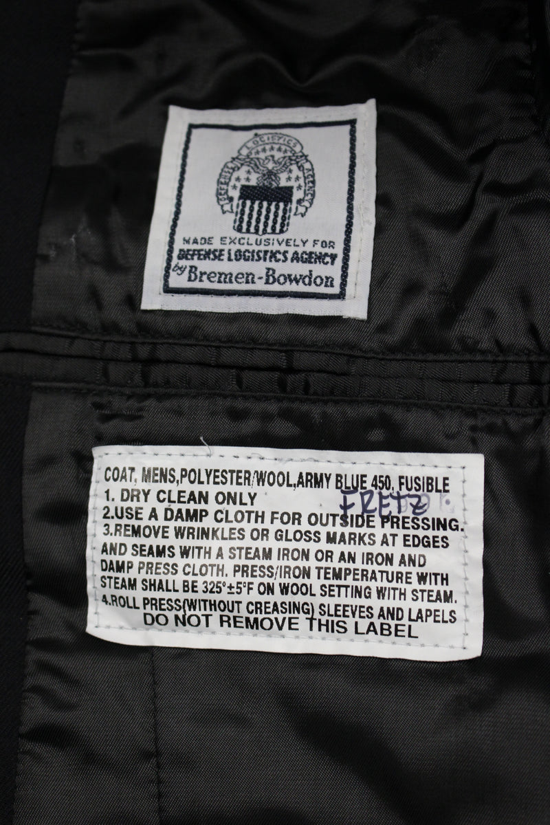 US Army ASU Man's Dress Coat - Size: 36XL Classic - 8405-01-552-2862 -# ...