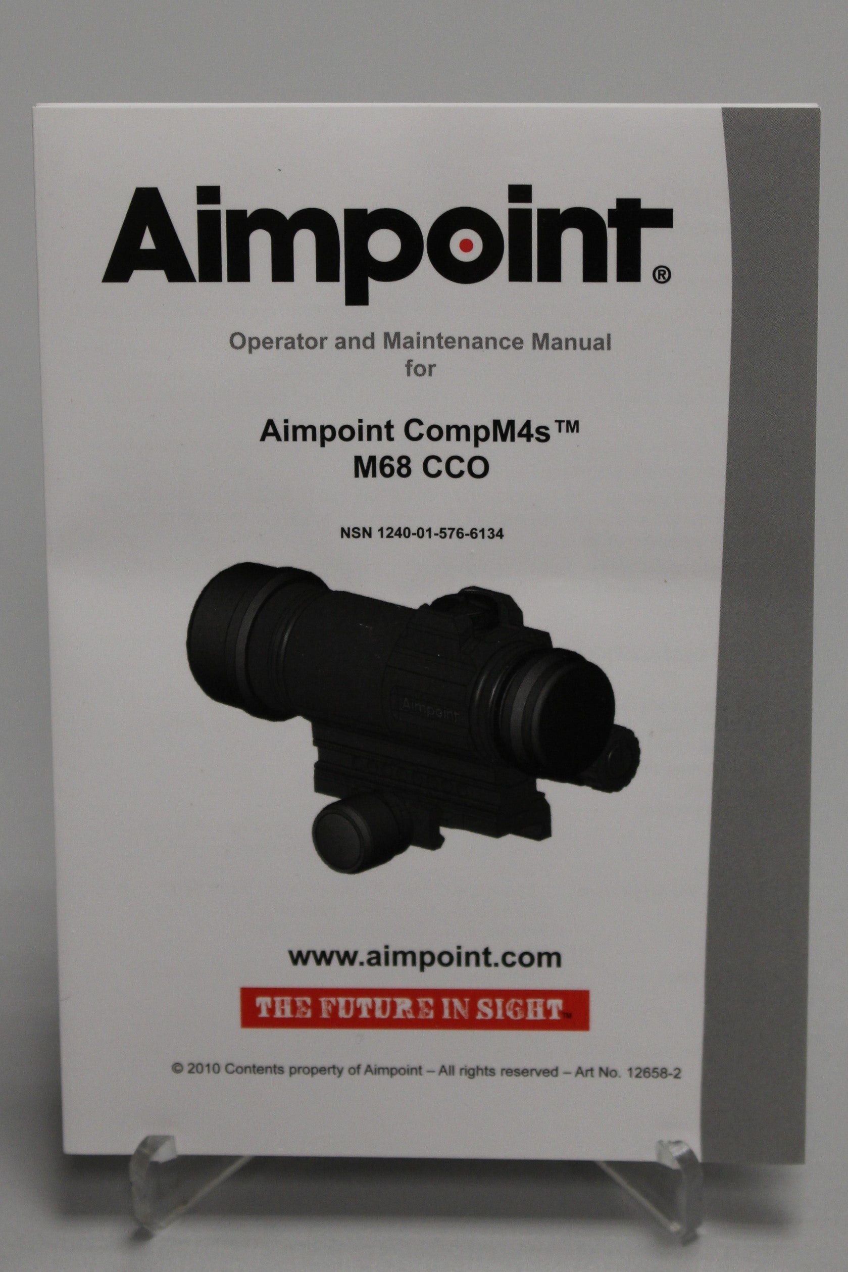 Operator Maintenance Manual For Aimpoint Pm4s M68 Cco 1240 01 57 Military Steals And Surplus